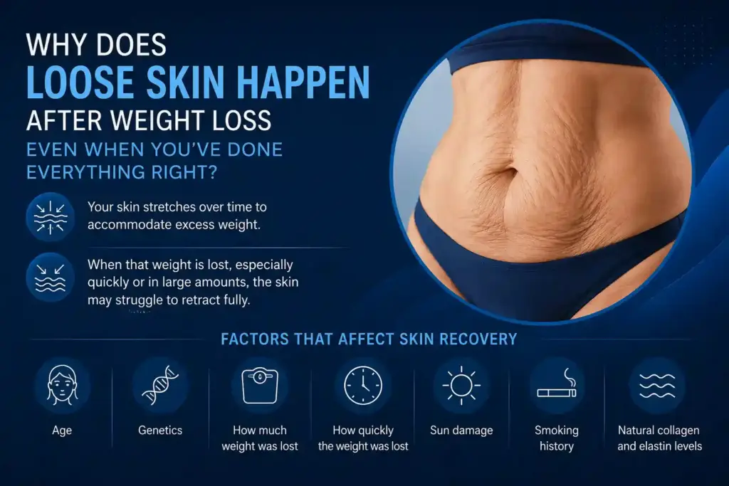 Why Does Loose Skin Happen After Weight Loss Even When You’ve Done Everything Right Cambridgeshire?