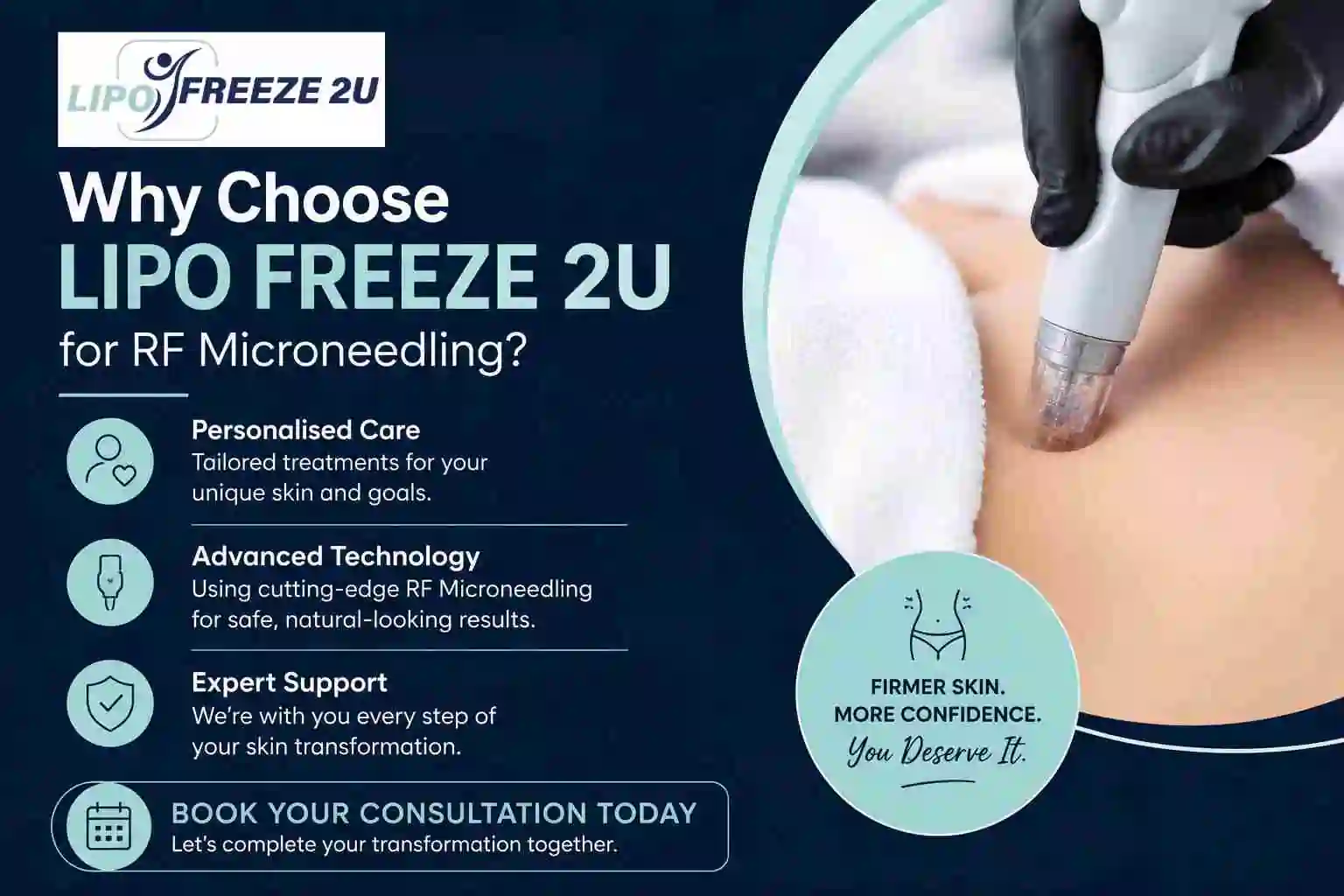 Why Choose LIPO FREEZE 2U for RF Microneedling Cambridgeshire?